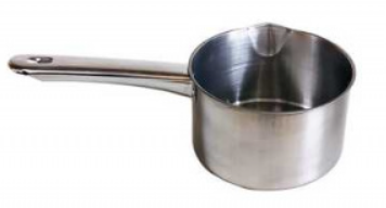 Ковш нержавеющая сталь 1л  мерный (14см)