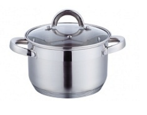 Кастрюля нержавеющая сталь 1,0л Rondy ТМ Appetite