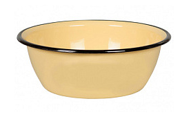 Миска эмалированная 3,5л без рисунка