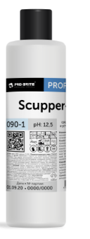 Средство для прочистки канализационных труб 1л SCUPPER-PRO pro-brite Антизасор