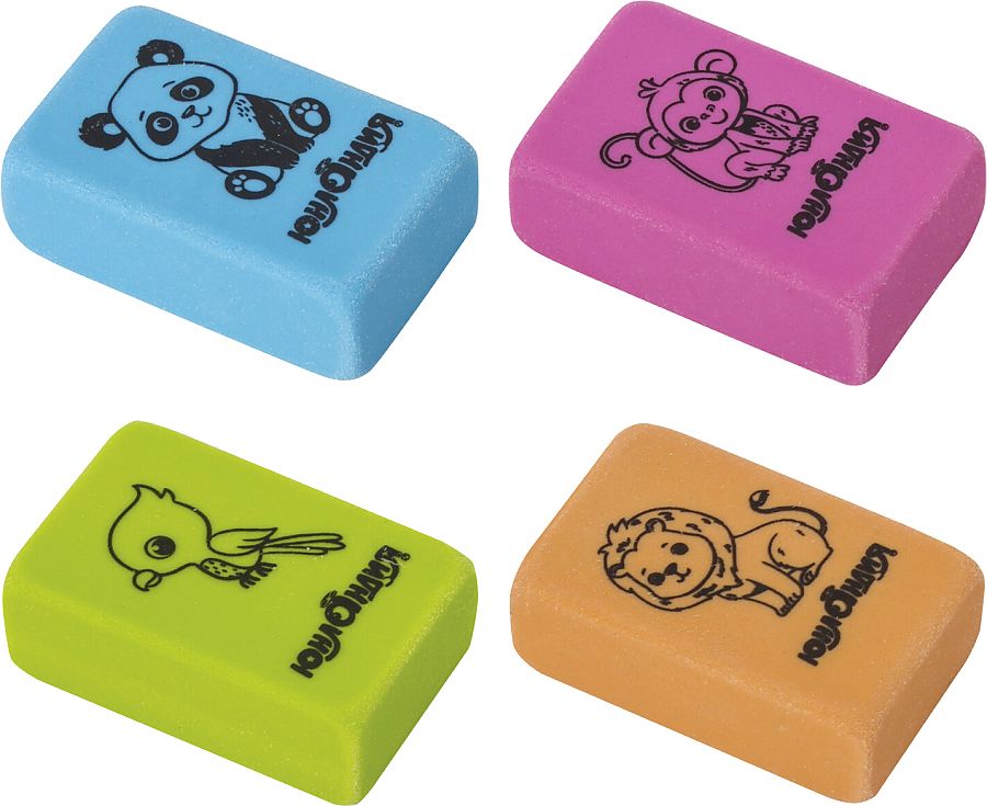 Ластик Юнландия 28*18*10 прямоугольный