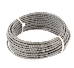 Леска для триммера Сибртех квадратная витая армированная 3 мм х 10 м