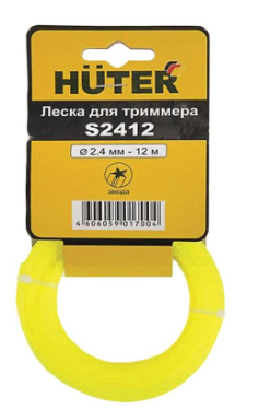 Леска для триммера Huter S2412 звезда 2.4 мм 12 м