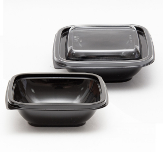 Контейнер одноразовый Кубик СпК-1212 375мл черный 1/50