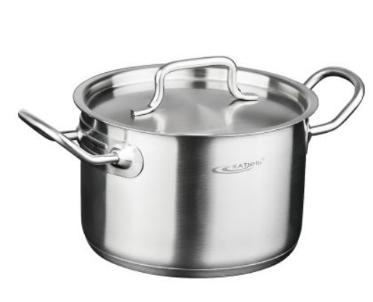 Кастрюля нержавеющая сталь 3,0л с тройным дном