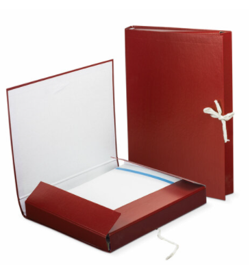 Папка для бумаг архивная А4 (225х310 мм), 30 мм, 2 завязки, бумвинил, до 250 листов