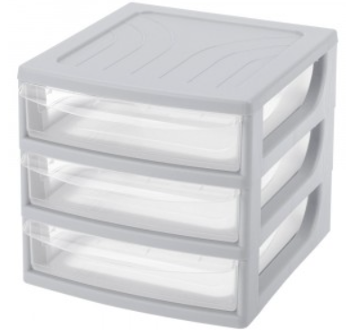 Органайзер А6, 3 ЯЩИКА, 175x186x214 мм