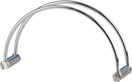 Салфетница металлическая высота 80 мм длина 140 мм