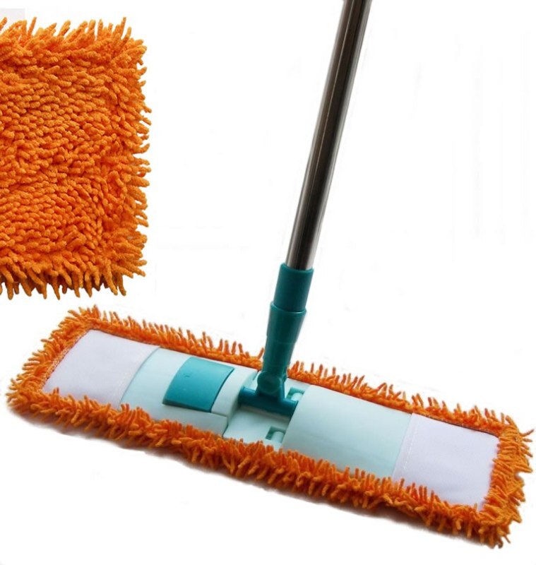 Швабра плоская с насадкой из микрофазы 40-М20