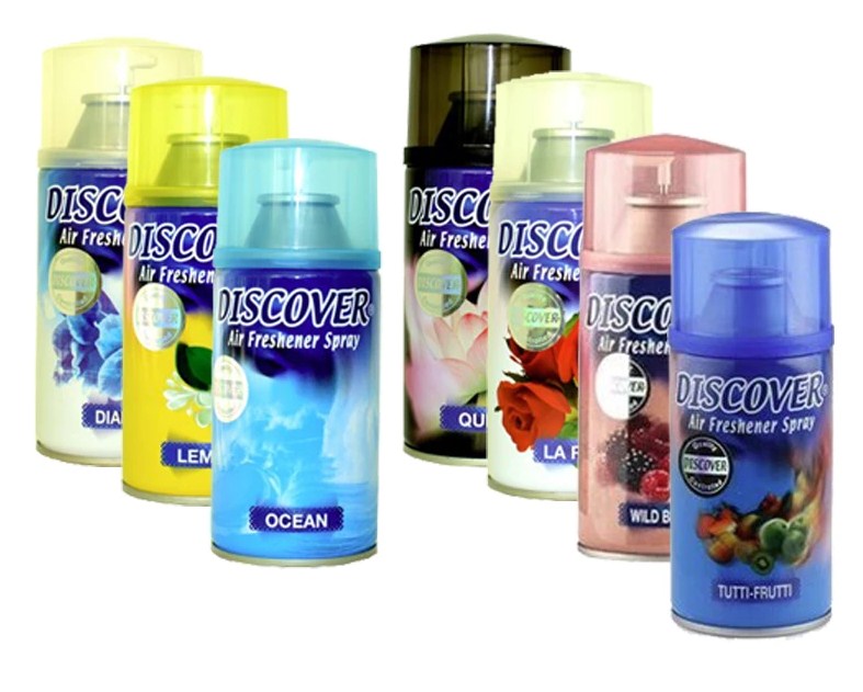 Освежитель воздуха DISCOVER  для диспенсера 320мл Spray