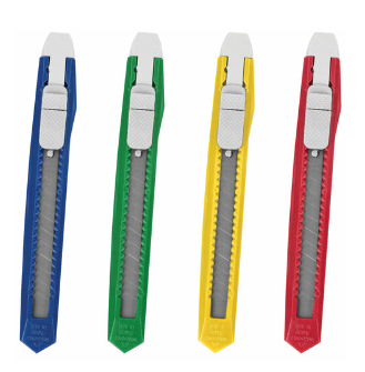 Нож канцелярский 9 мм STAFF Basic Economy