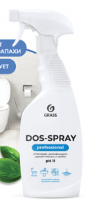 Чистящее средство 600 мл "Для удаления плесени и грибка", распылитель, GRASS DOS-SPRAY