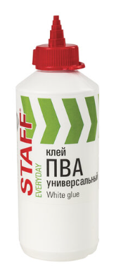 Клей ПВА универсальный 0,5 кг (бумага, картон, дерево