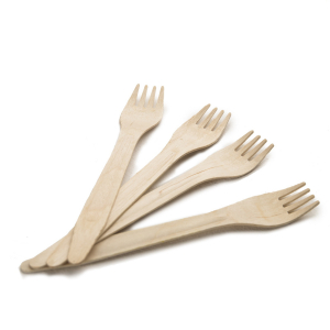 Вилка деревянная 165мм 1/100