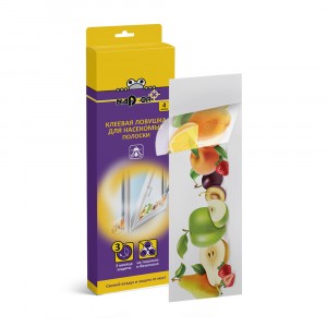 Ловушка клеевая Полоска на окно (4шт/упак) ФРУКТЫ