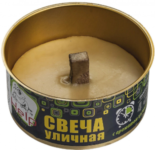 Свеча от комаров и мошек (для охоты и рыбалки) 100гр.