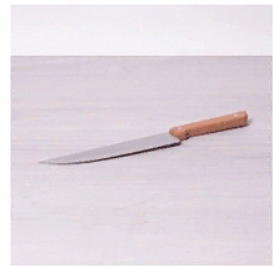 Нож кухонный 20 см Шеф  с деревянной ручкой