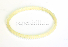 Приводной ремень малый для Yunger M168 (стандартный) для модификации с двумя ремнями, длина ремня 250 мм. двусторонние зубцы