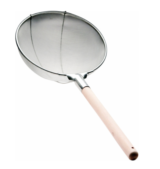 Сито 350 мм (мелкая сетка 1 мм) с деревянной ручкой