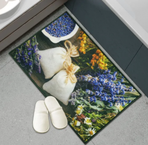 Коврик прикроватный противоскользящий 50х80