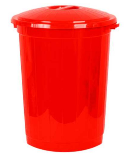 Бак пластмассовый 85л с крышкой