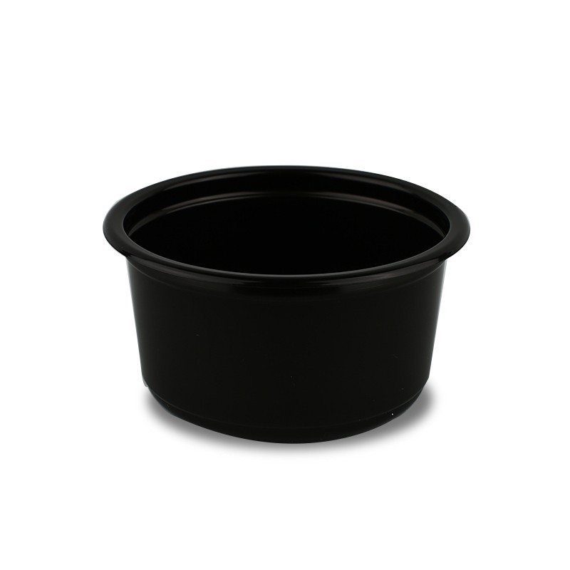 Контейнер одноразовый СпК-115 350мл круглый черный ПП 1/500