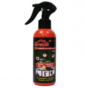 Лосьон-спрей с курком ARGUS EXREME от комаров/клещей/мошек/слепней 200 мл (на кожу)