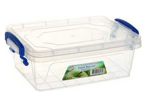 Контейнер пластмассовый для пищевых продуктов "Fresh Box" slim 1,2 л