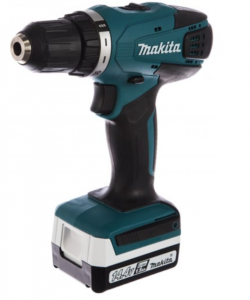 Дрель-шуруповерт Makita DF347DWE, с двумя аккумуляторами