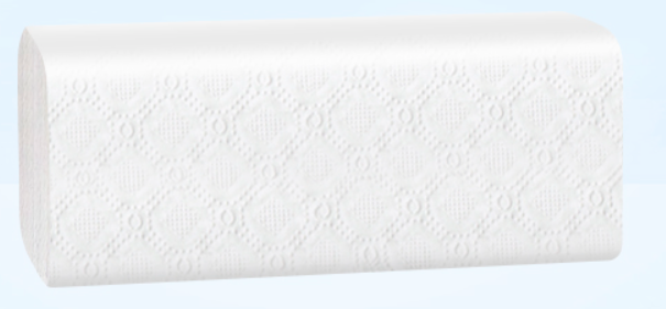 Полотенце бумажное Z-сложение "BELUX professional" 2-х слойные 200л. белые 1/16