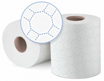 Полотенце бумажное BELUX professional 2-слоя, 150м (тиснение - соты) центральная вытяжка 1/6