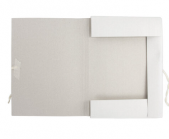 Папка для бумаг с завязками картонная, гарантированная плотность 310 г/м2, до 200 листов