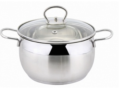 Кастрюля нержавеющая сталь 6л Tessi ТМ Appetite