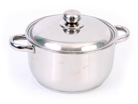 Кастрюля нержавеющая сталь 4,0л Амет Классика-Прима 1/4