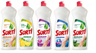 Средство для мытья посуды 900мл Сорти в ассортименте 1/12