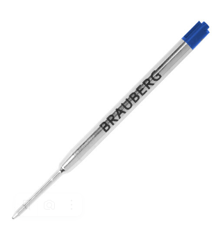Стержень шариковый BRAUBERG, тип PARKER, 98 мм, линия письма 0,5 мм синий