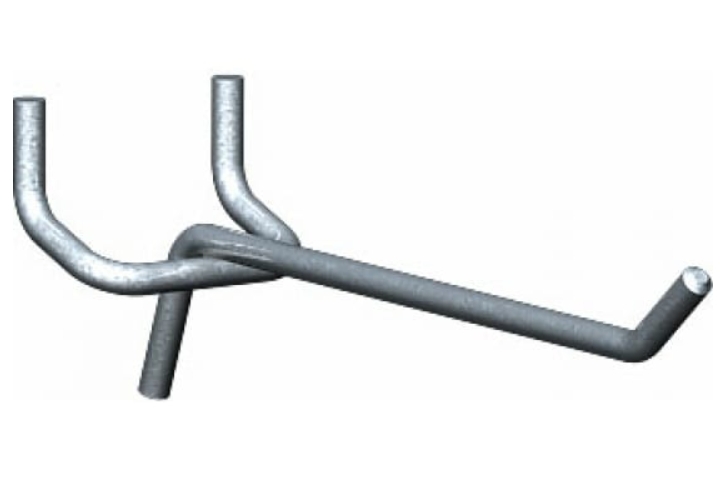 Крючок 100мм компл. 5 шт К100