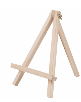 Мольберт настольный из бука 18х24 см, высота холста до 25 см
