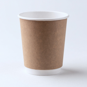 Стакан бумажный двухслойный крафт 300мл 1/25/400