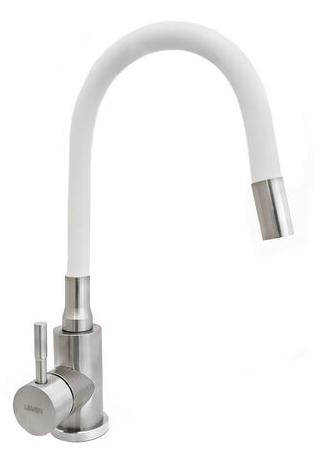 Смеситель для кухни Lemen D35  гибкий излив