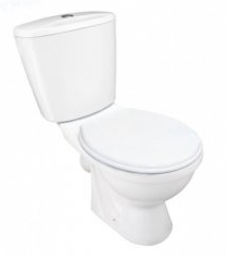 Унитаз компакт Универсал NEW 45 2-х реж. арматура, нижняя подводка + сиденье микролифт