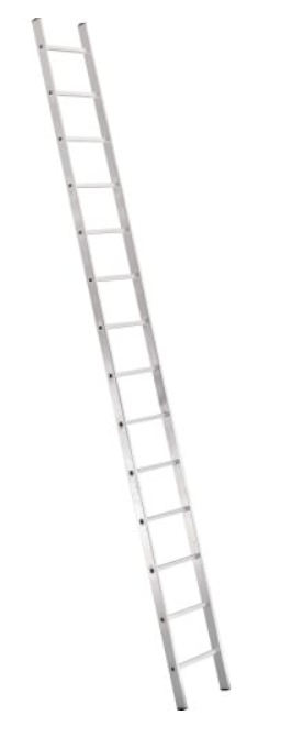 Лестница Приставная алюминиевая  UFUK 14 ступеней