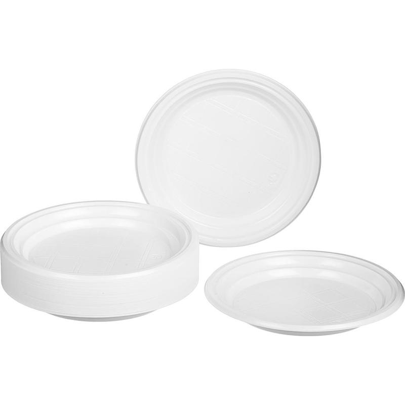 Тарелка одноразовая D205 Эконом 1/100/1600