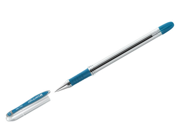 Ручка шариковая синяя 0,4мм Berlingo "I-10