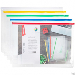 Папка конверт на молнии А4