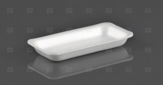 Лоток вспененный белый I-2 1/800шт