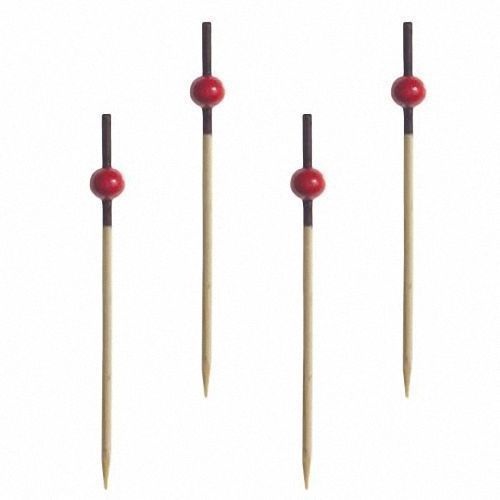 Пика деревянная Жемчужина красная 1/100