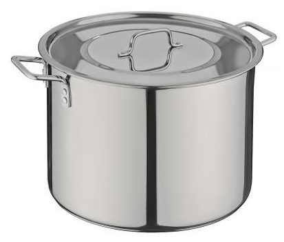 Котел нержавеющая сталь 40,0л (d45см; h28,5см) [ОБЩЕПИТ] ТРС. Капсульное дно