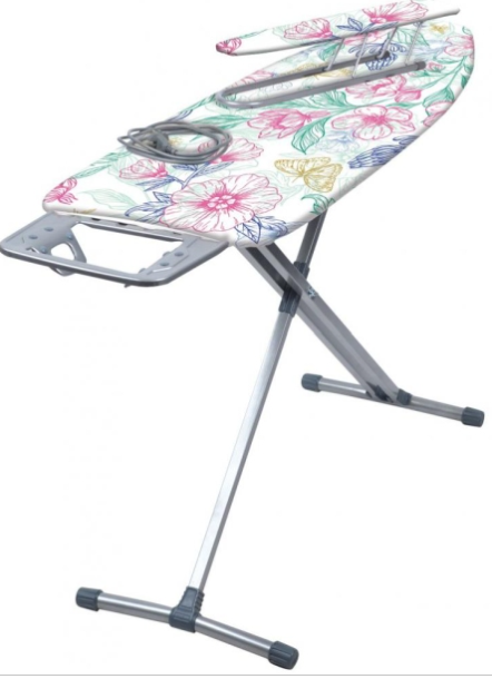 Доска гладильная Ника Н10+/5 Цветы 40х122,перф.л,удл,ПР
