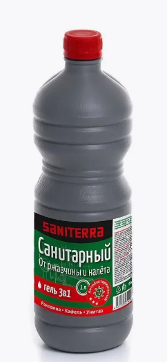 Средство чистящее Санитерра Санитарный-Гель 3 в 1 1л